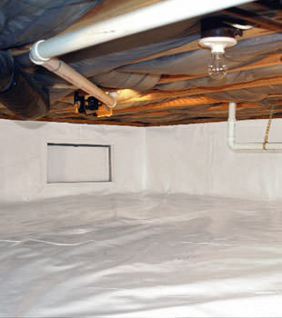 A complete crawl space repair system in Rifle 