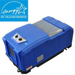 An energy efficient Energy Star rated crawl space dehumidifier installed in CO