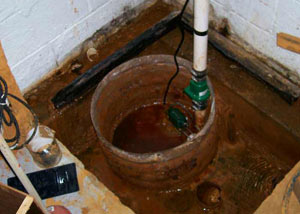 Extreme clogging and rust in a Leadville  sump pump system