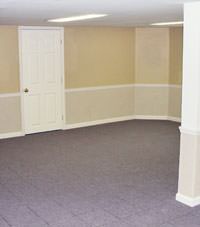 Plastic 20-mil vapor barrier for dirt basements, Bailey , Colorado installation